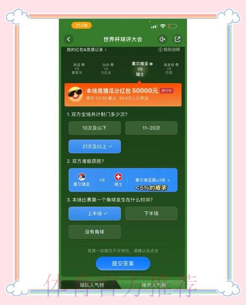 世界杯竞猜软件入口地址分享指南